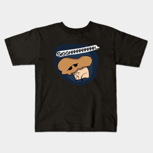 Sighing bran muffin Kids T-Shirt